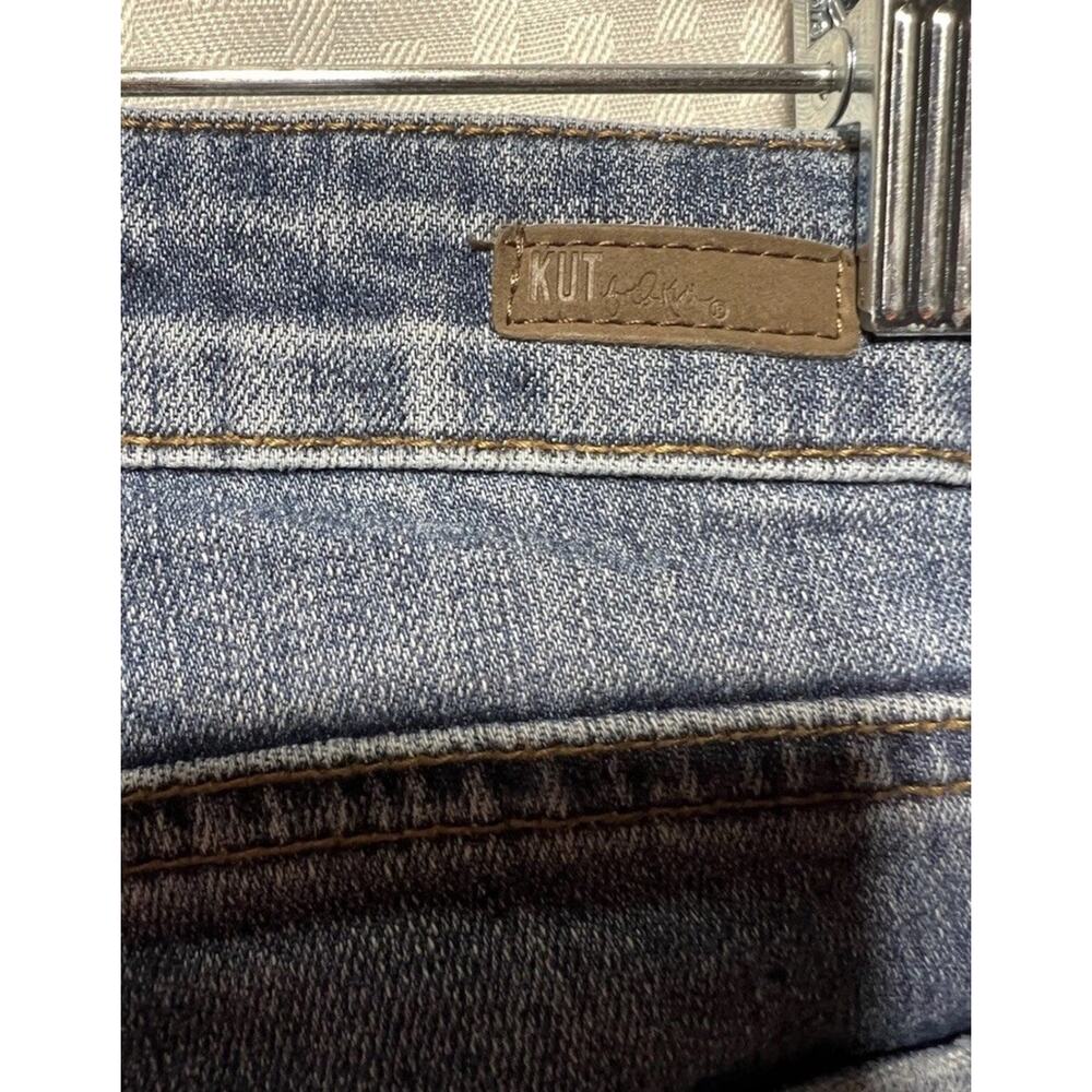 Kut From The Kloth Catherine Boyfriend Fit Women's Jeans Size 8 Distressed - Picture 4 of 9